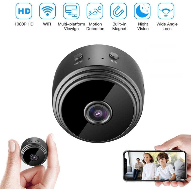 US | Mini WiFi Camera – Wireless Smart Security Cam