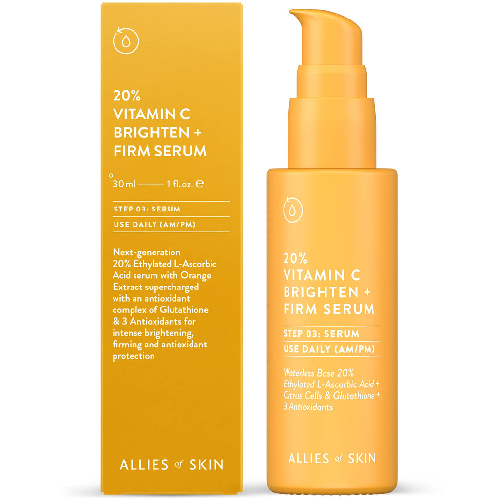 Radiant C20 Firming Serum: Forbedrer Glød & Elasticitet | lysnende serum