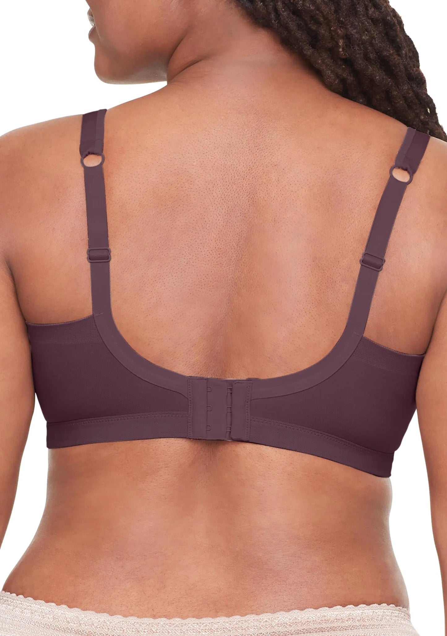 Warner's Women's Easy Does It® Underarm-smoothing With Seamless Stretch Wireless Lightly Lined Comfort Bra Rm3911a Small Vino