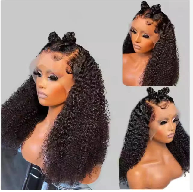 African Style Explosive Head Long Curly Wig