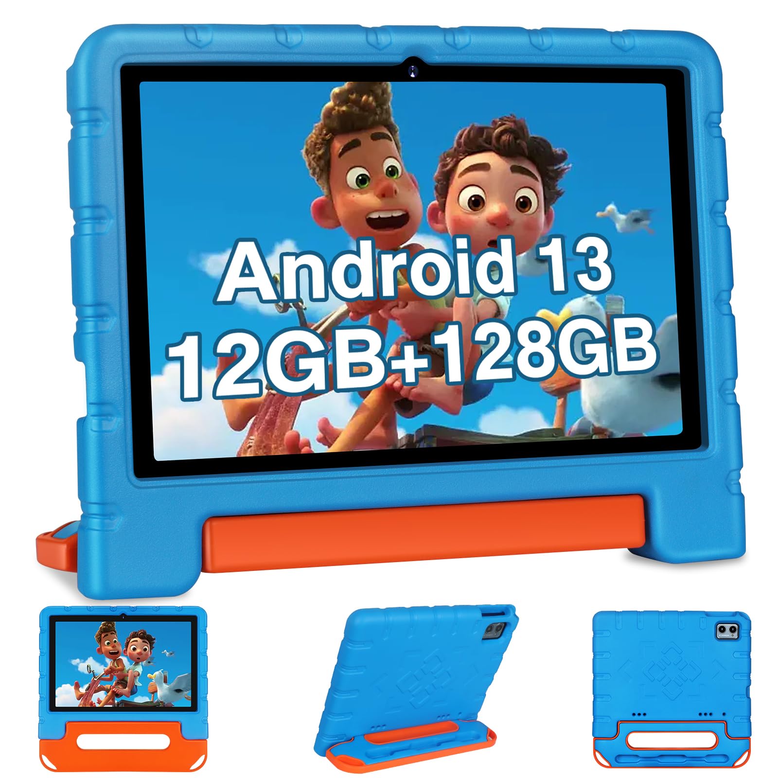 ZIOVO Z138 10" lærings-tablet til børn 12GB+128GB med forældrekontrol | pædagogisk tablet til børn