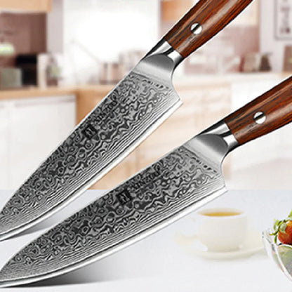 Universalkniv i damaskusstål-Damascus Steel Universal Knife