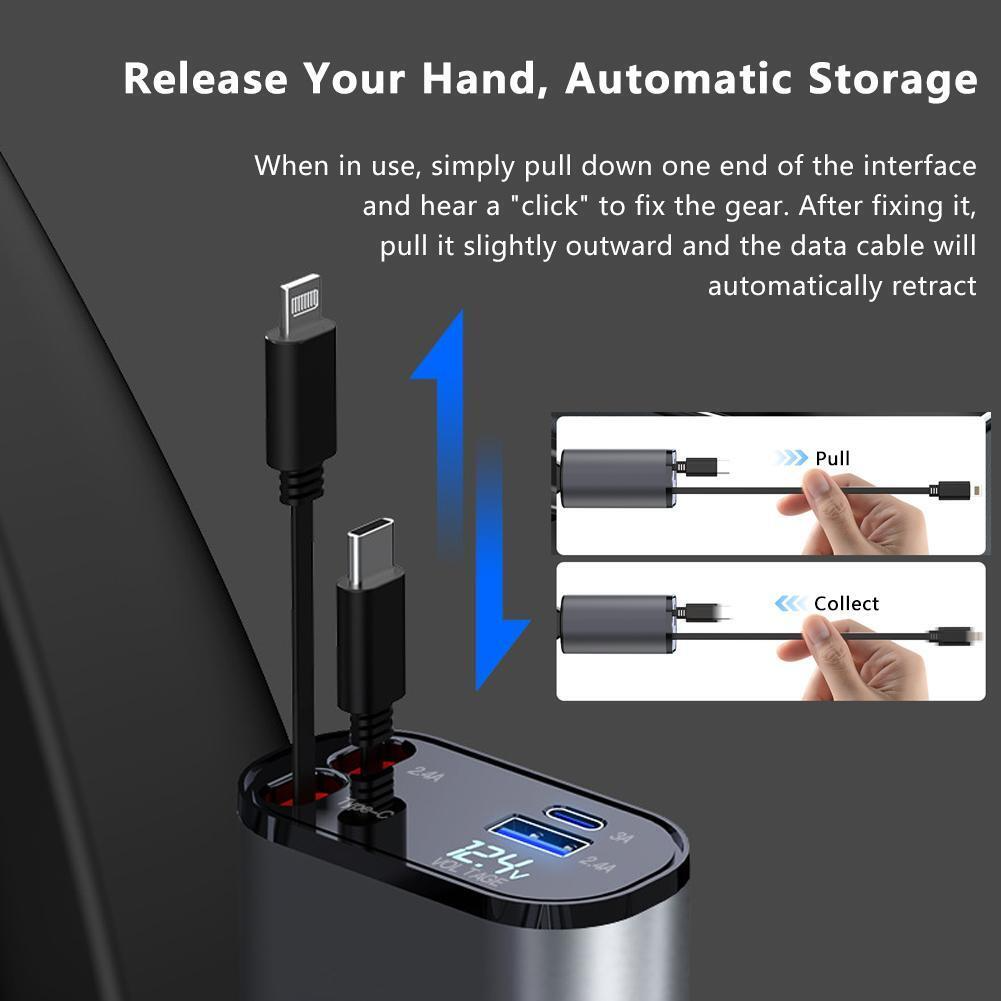 SpeedCharge 4-in-1 Car Charger | fast car charger