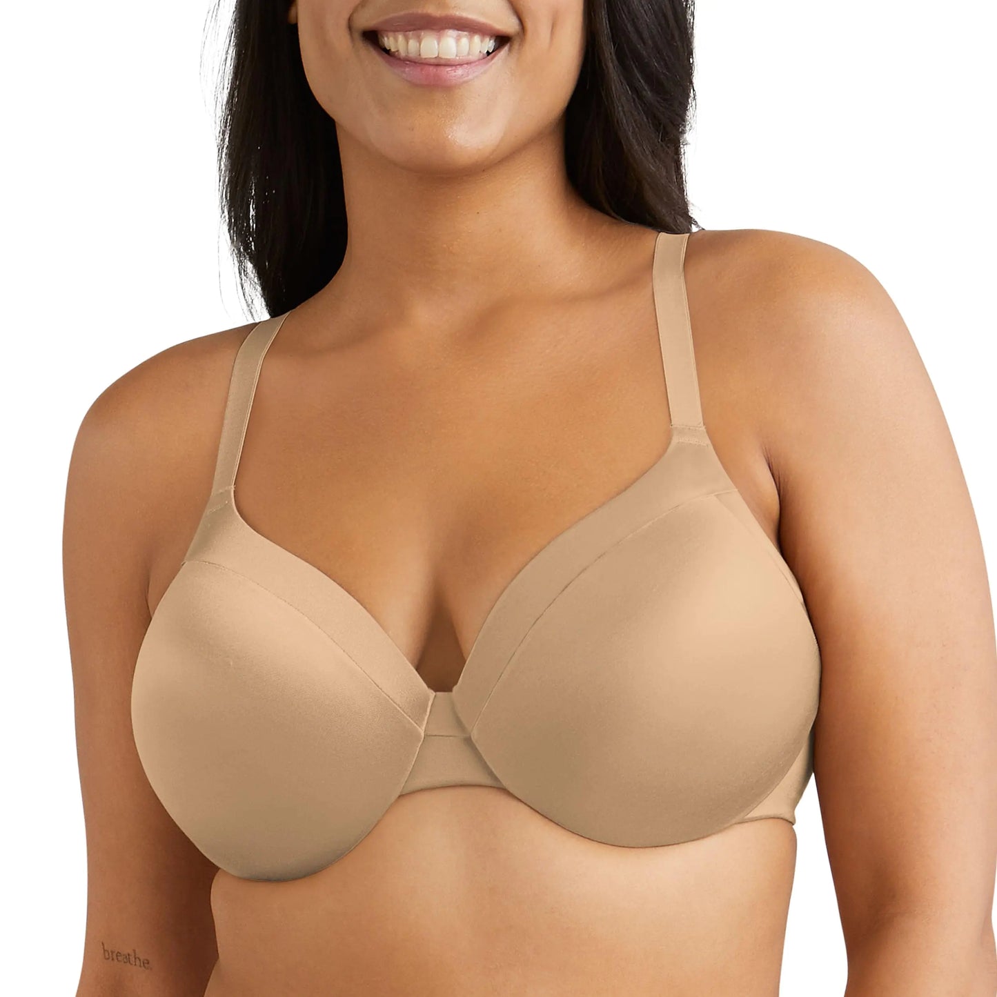 Maidenform Womens Everyday Full-dekning polstret bøyle-BH 36C Body Beige 1