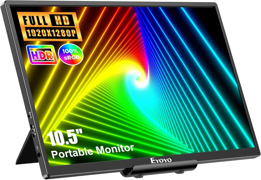 Eyoyo 10" FHD bærbar USB-C-skærm