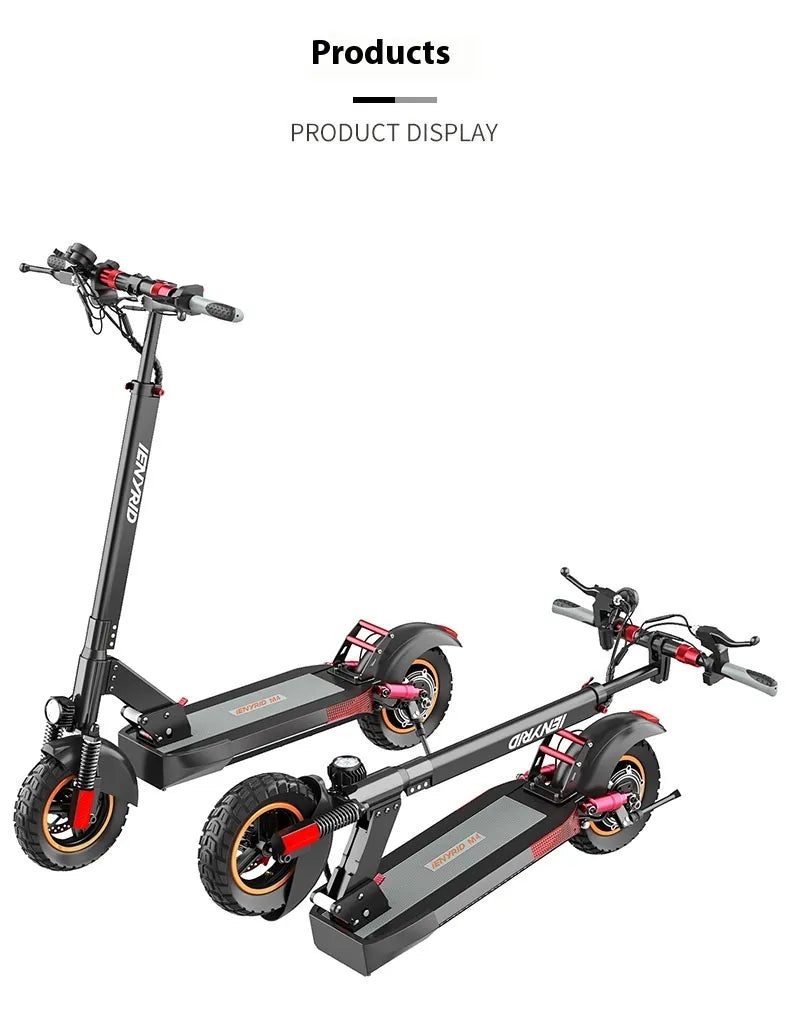 Double Shock Absorber Scooter