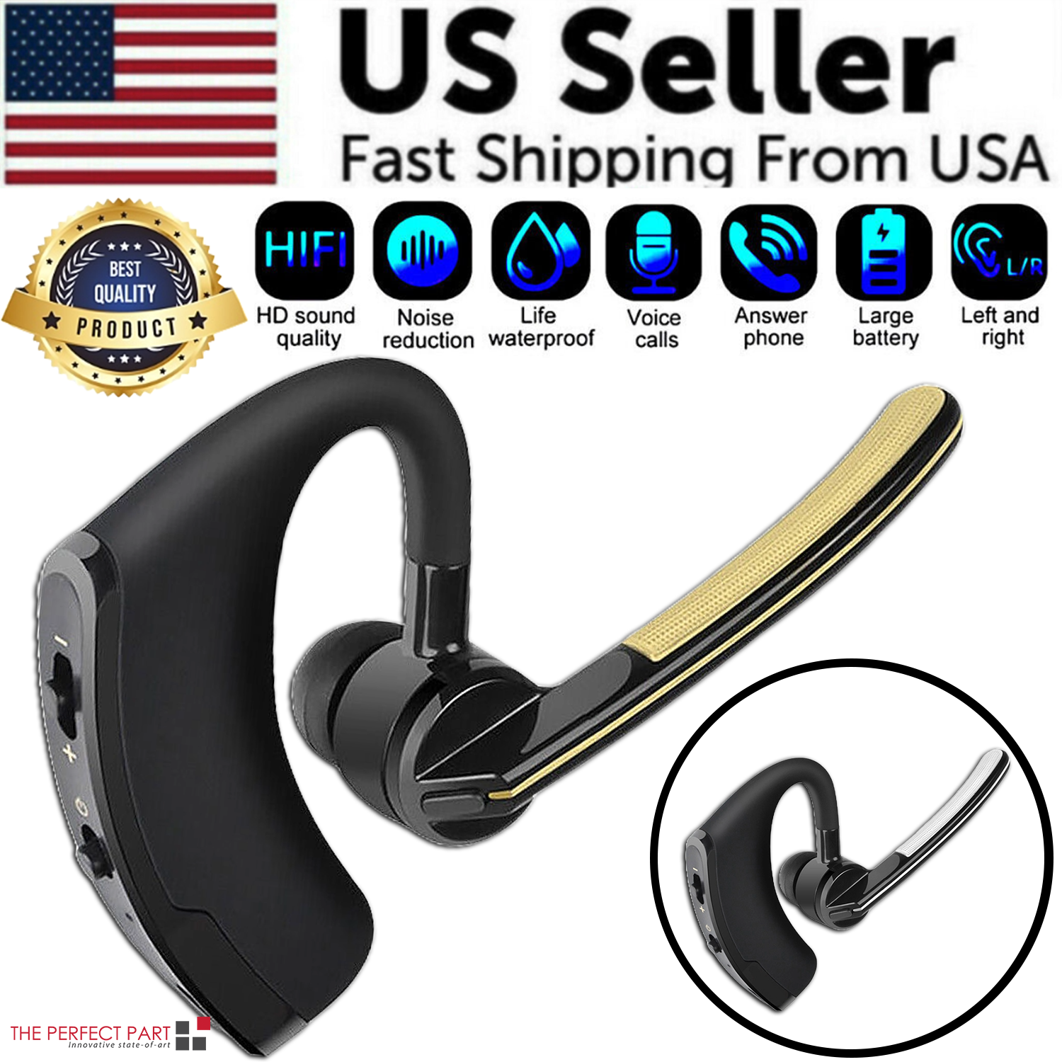 ClearSound Bluetooth-Headset für LKW-Fahrer | komfortables Bluetooth-Headset