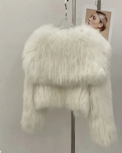 Women's Fur Young Coat Lapel