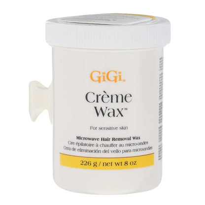 GiGi Crème Wax 敏感肌肤专用 - 微波脱毛蜡，8 盎司奶油蜡