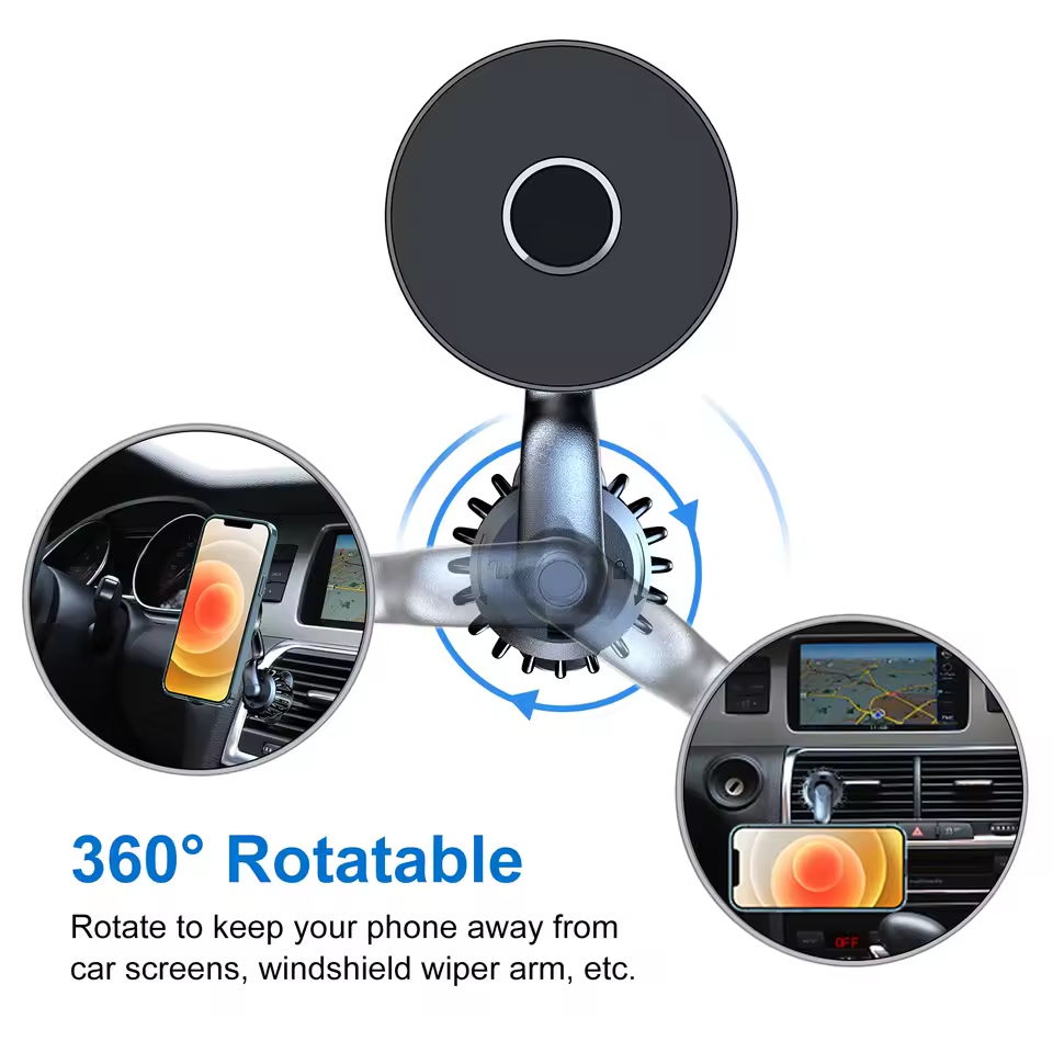 MagSafe 360° drehbare Autohalterung | MagSafe Kfz-Halterung