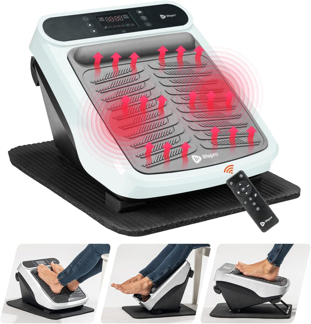 VibraCare Calf & Foot Healer - Varme- og vibrationsbehandling | maskine mod lægsmerter