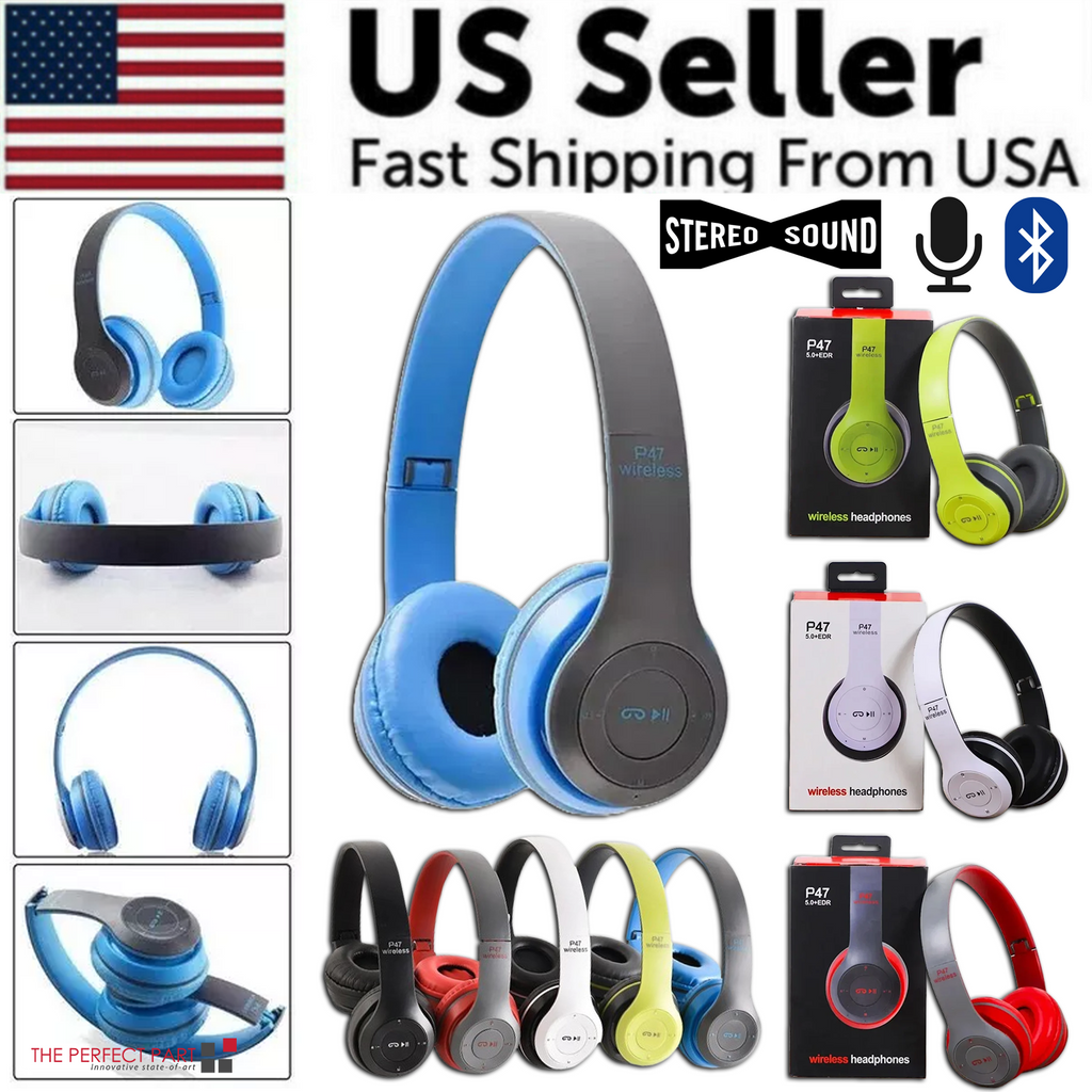 US | Bluetooth 5.0 Foldable Over-Ear Headset