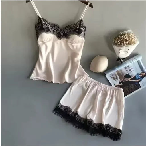 Conjunto de ropa de estar por casa Ice Ribbon para mujer