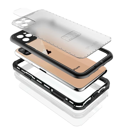 US | 12 Pro Max 6.7" Black Waterproof Cover