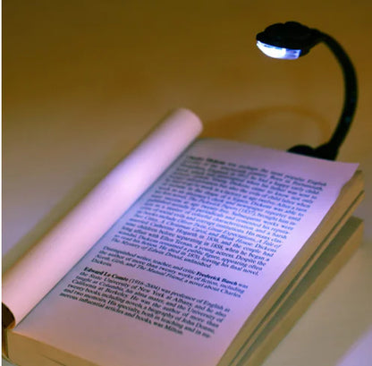 Lámpara de lectura LED con clip