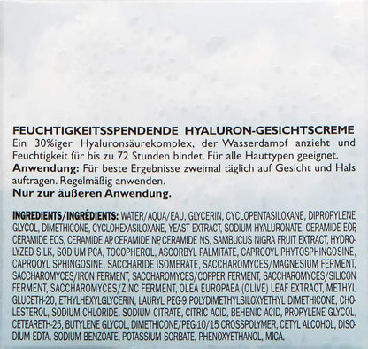 Peter Thomas Roth | Vanngjennomvåt hyaluronisk skykrem | Fuktighetsgivende fuktighetskrem for ansiktet, opptil 72 timers fuktighet for mer ungdommelig hud, parfymefri, 1,69 Fl Oz 1,7 Fl Oz (pakke med 1)