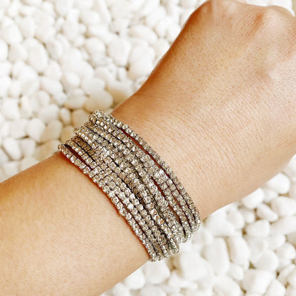 Strands Of Shine Stretch Bracelet Set