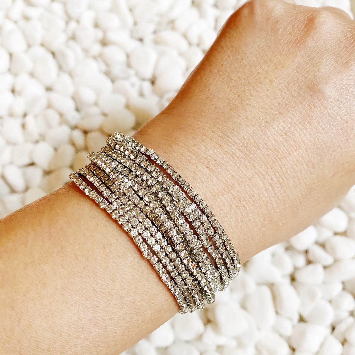 Conjunto de pulseras elásticas Strands Of Shine