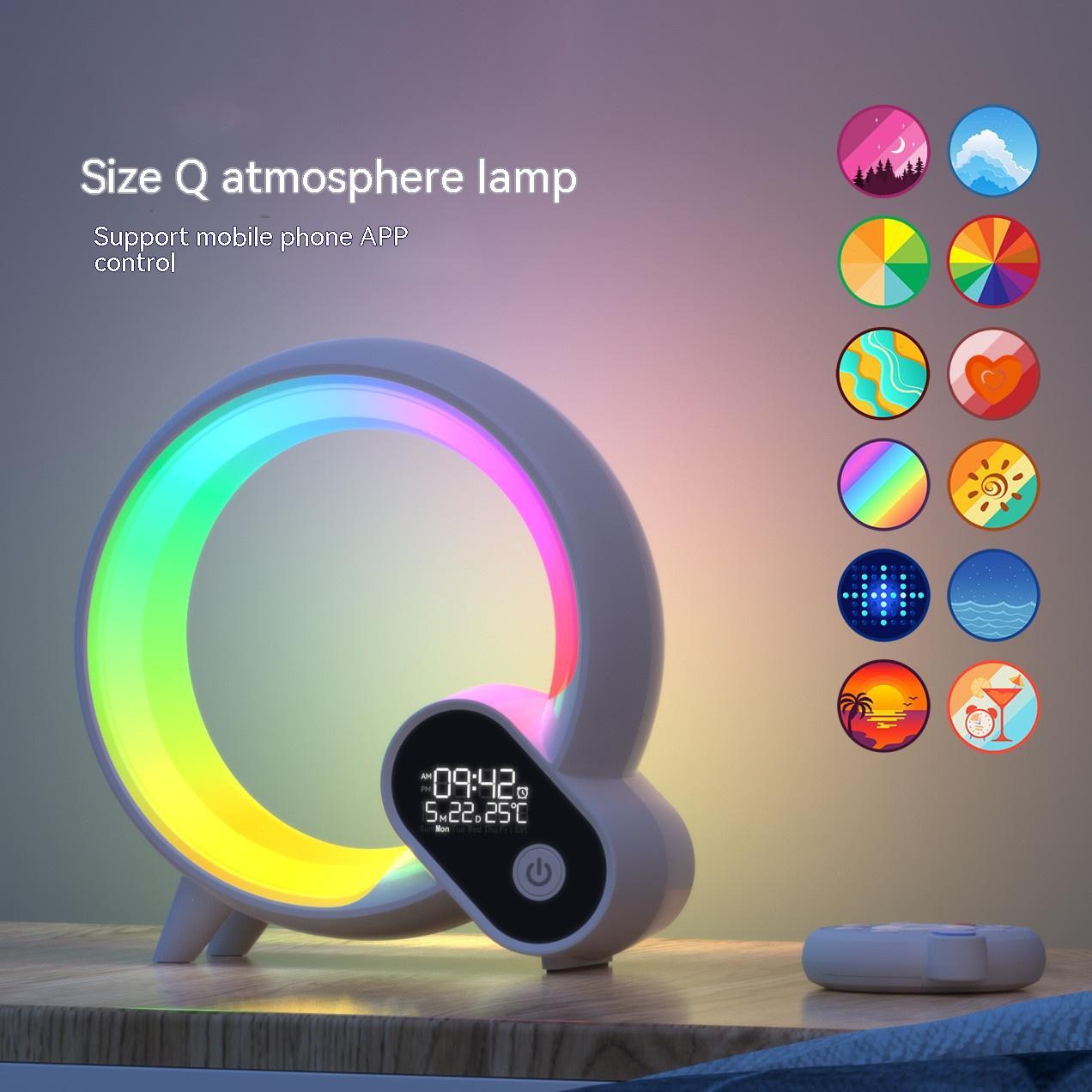 US | Smart Q Wake-up Light Alarm Clock with Bluetooth