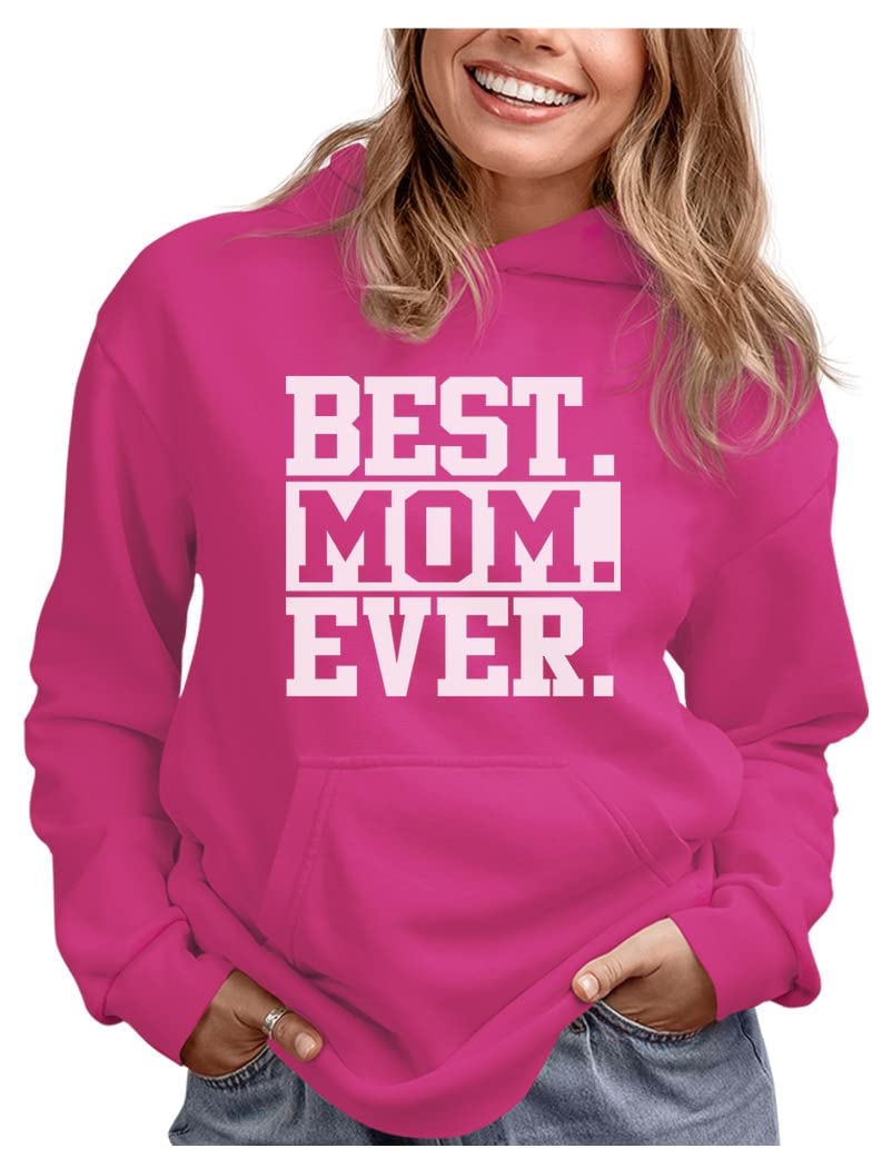 Bester Mama aller Zeiten Pink Hoodie – Geschenke für Mütter von Kindern