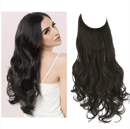 Long Curly High-Temperature Fiber Wig Set