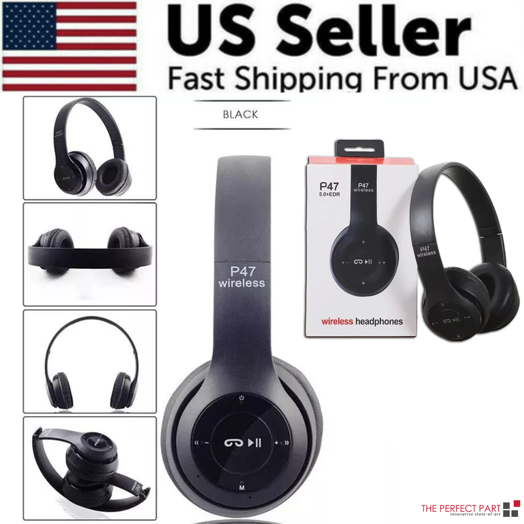 US | Bluetooth 5.0 Foldable Over-Ear Headset