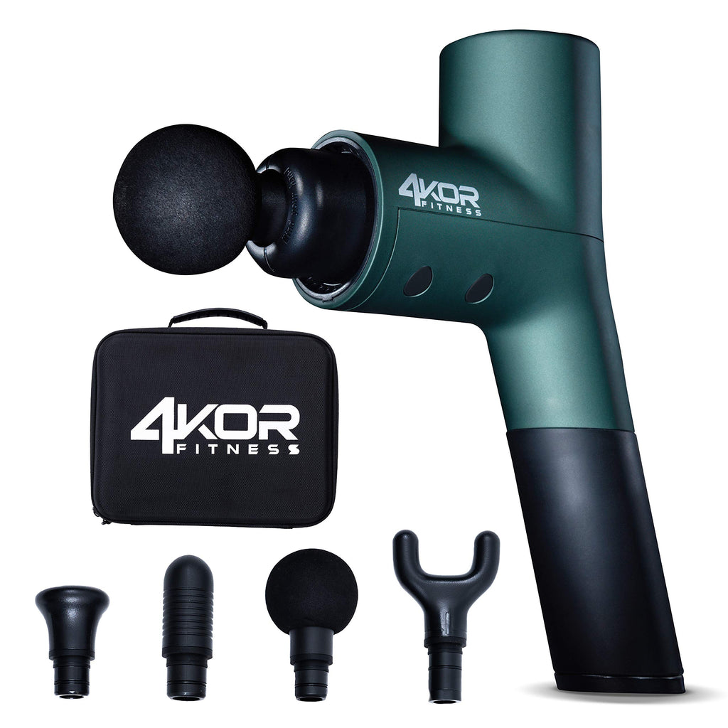4KOR Fitness Silent Percussion Recovery Massager | tragbares Muskelmassagegerät