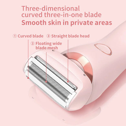 2 In 1 Hair Removal USB Rechargeable Trimmer