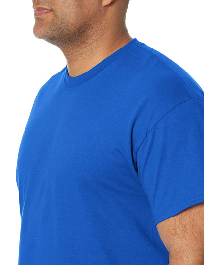 Gildan Unisex-Adult Heavy Cotton T-Shirt, Style G5000, Multipack 2 Royal (2-pack) XX-Large