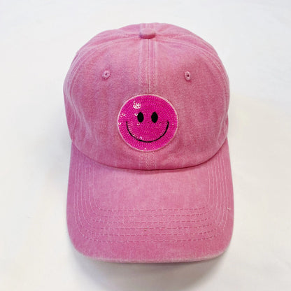 Paljettlapp Happy Ball Cap