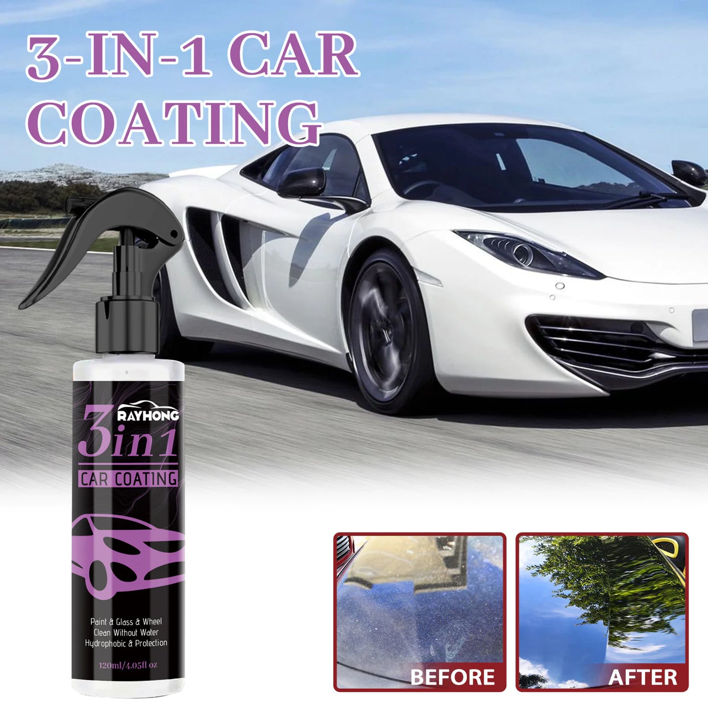 3-in-1 Car Coating Spray