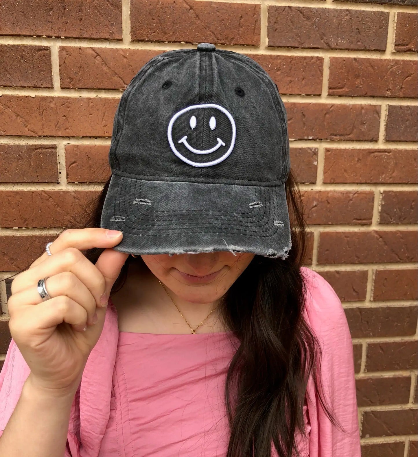 Happy Face Ball Cap