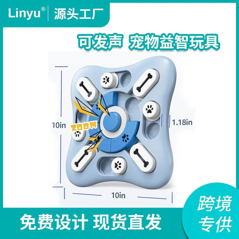 Interactive Slow Feeder Puzzle Toy for Dogs