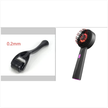 Electric Scalp Massager Comb with Red Light Therapy