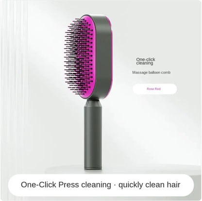 Women’s 3D Hair Growth Self-Cleaning Hair Brush