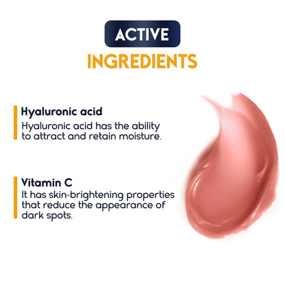 Lip Sleeping Mask with Hyaluronic Acid Vitamin C Nourish Hydrate Balm Strawberry