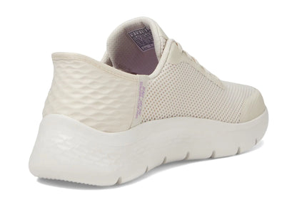 Skechers Women's Go Walk Flex Hands Free Slip-ins - Grand Entry 5 Off-white