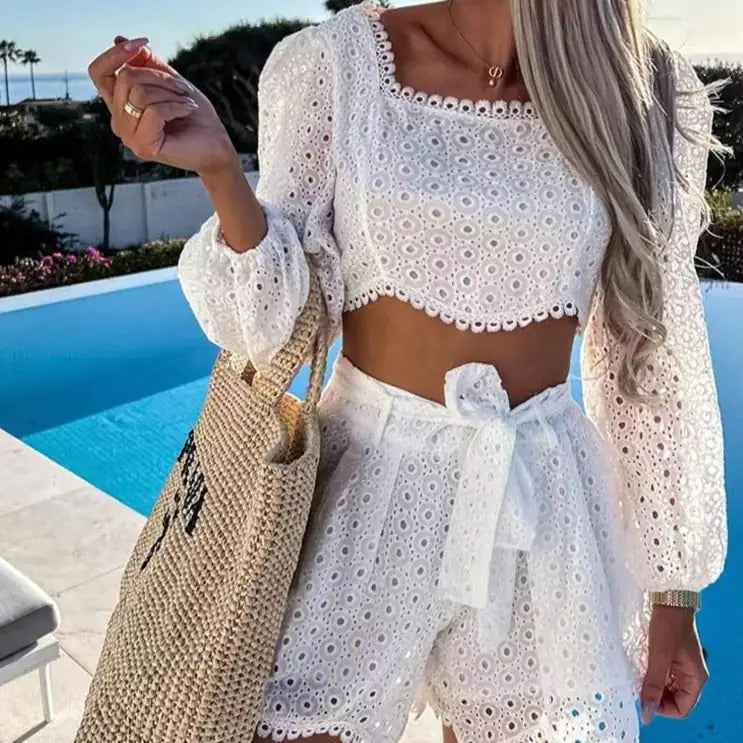 HejK com   HejK Lace Summer Beach Set