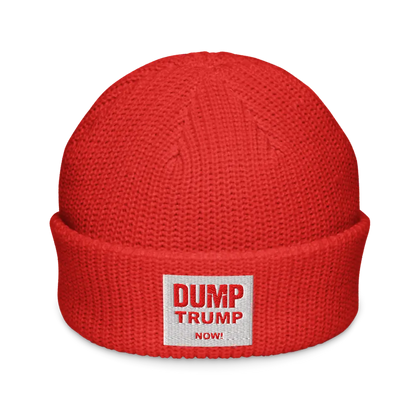 DUMP TRUMP NOW! Fisherman Beanie