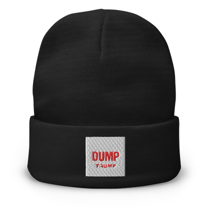 DUMP TRUMP NOW! Knit Beanie | Otto Cap 82-480