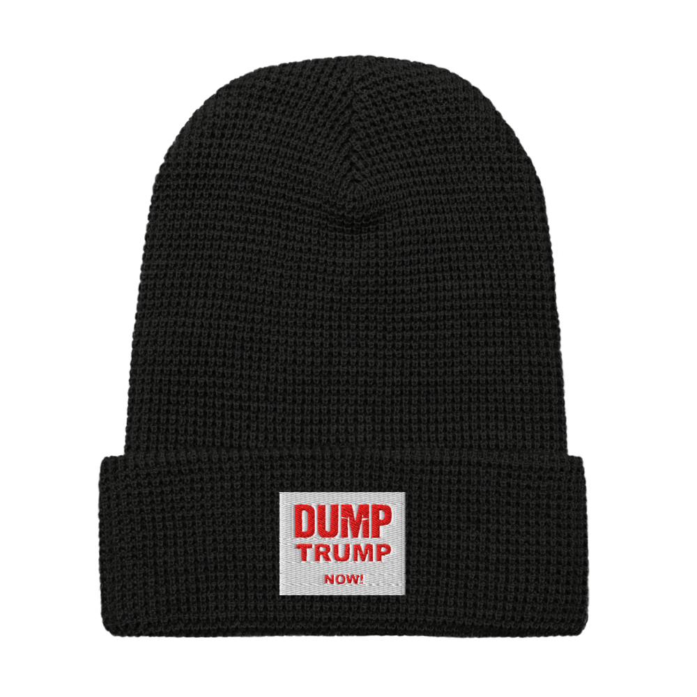 DUMP TRUMP NOW! Waffle Beanie