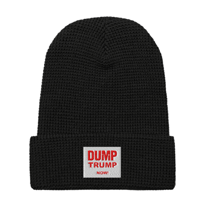 DUMP TRUMP NOW! Waffle Beanie