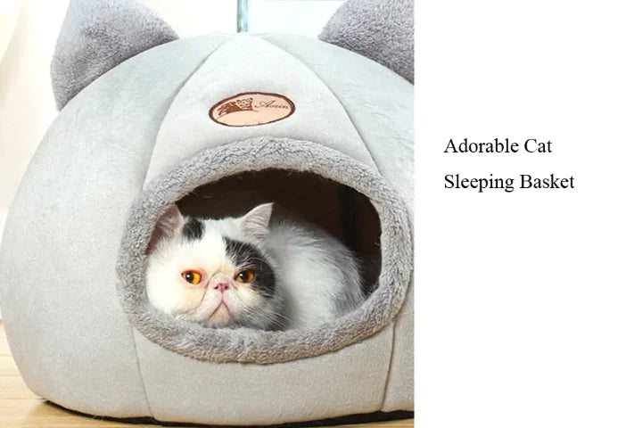 Sofá cama grande para gatos de invierno CozyNest