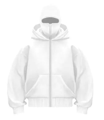 Double Hood Design Hooded Sweater