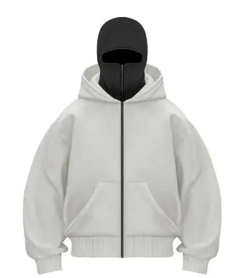 Double Hood Design Hooded Sweater