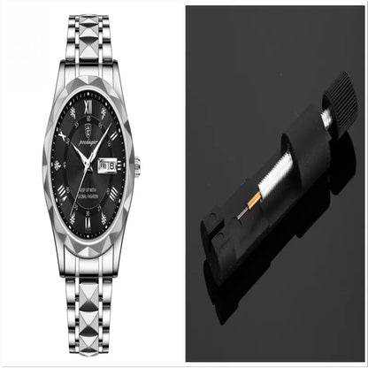 Men's Waterproof Double Calendar Luminous Quartz Watch