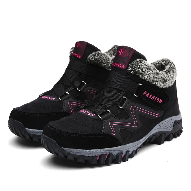 Outdoor Winter Velvet Thick Running Shoes