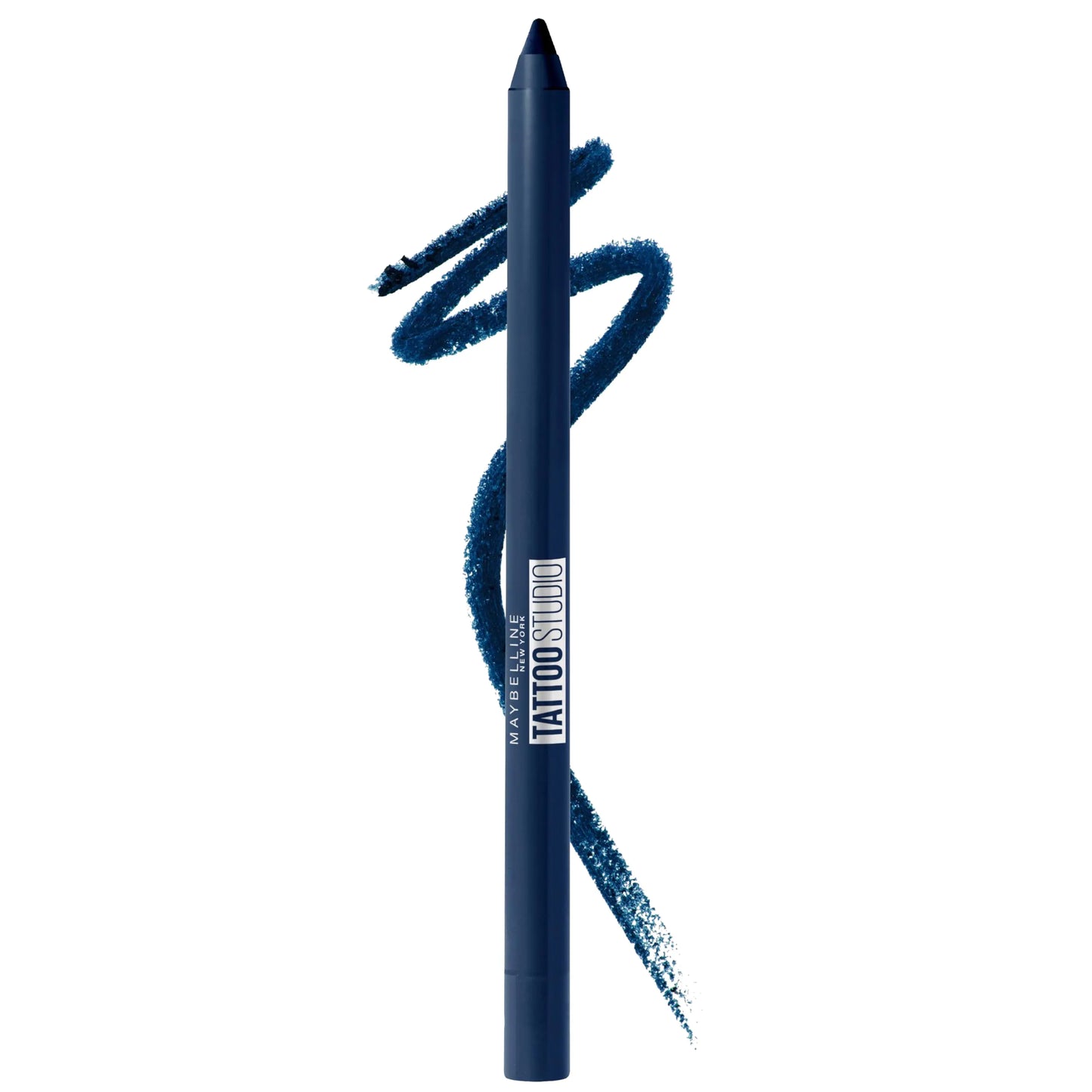 Maybelline TattooStudio Long-Lasting Sharpenable Eyeliner Pencil, Glide on Smooth Gel Pigments with 36 Hour Wear, Waterproof, Striking Navy, 1 Count 920 STRIKING NAVY 0.04 Ounce (Pack of 1)