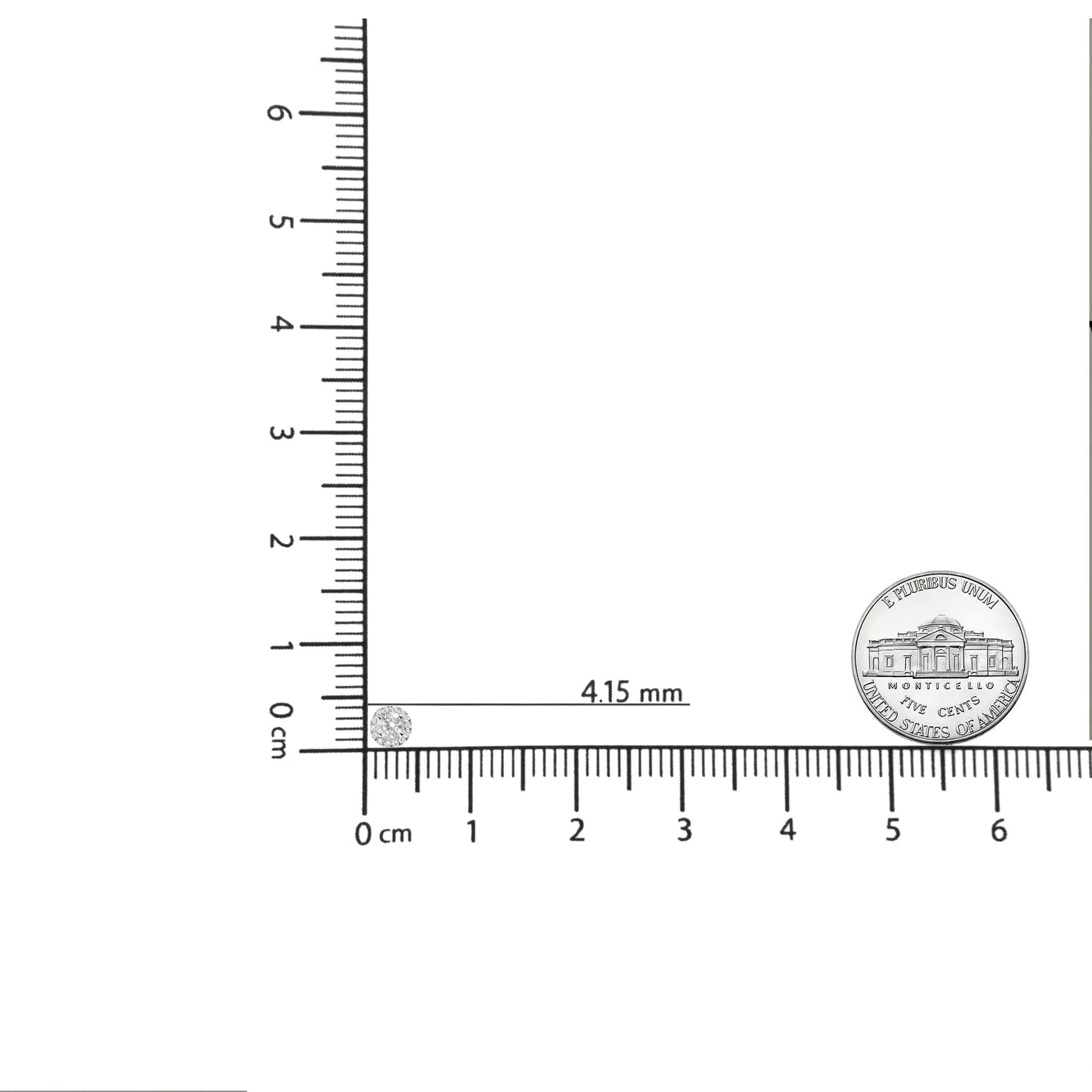 14K hvitt gull Lab-dyrket diamantkabal øredobber med glorie (2,00 Cttw, FG-farge, VS2-SI1-klarhet)