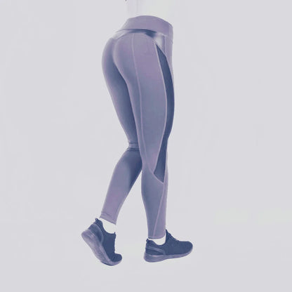 Leggings deportivos push up de malla máxima